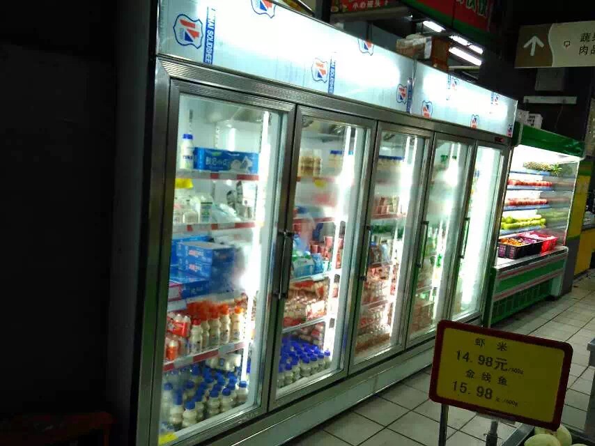 五門飲料冷藏展示柜