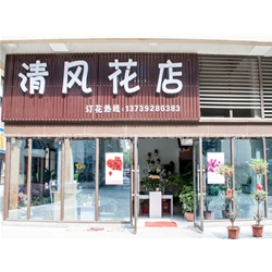 蕪湖【清風(fēng)花店】購置鮮花風(fēng)幕柜