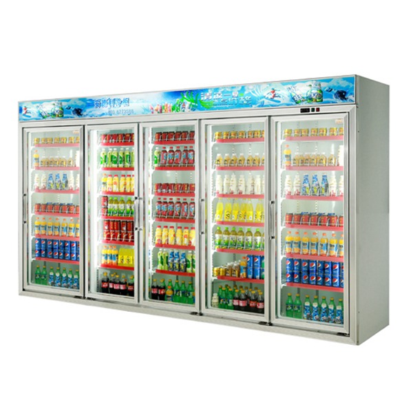 五門飲料冷藏展示柜