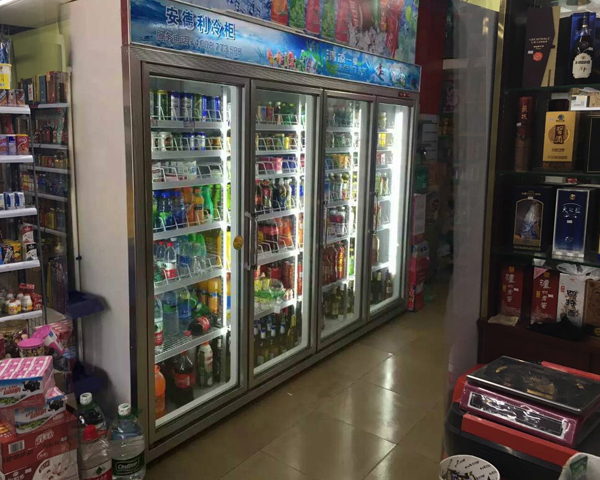 東方超市四門飲料展示柜