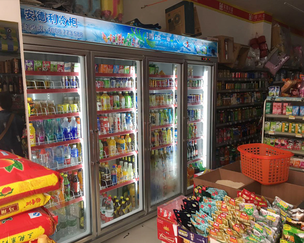 家門口便利店四門飲料冷藏柜