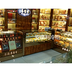 廣州廣百花都【尊寶堂】購置定制款蟲草展示柜